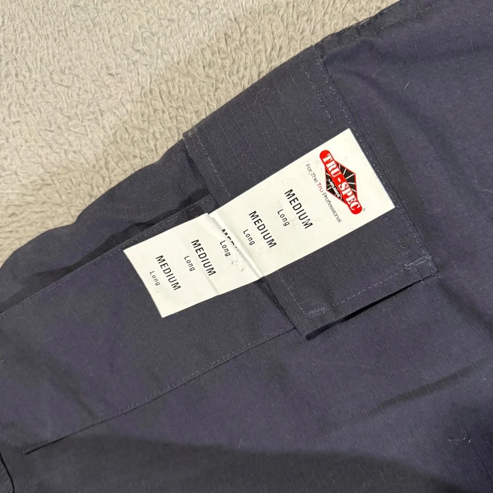 Tru Spec Medium Long Navy Blue Tactical Military Cargo Pants New With‎ Tags